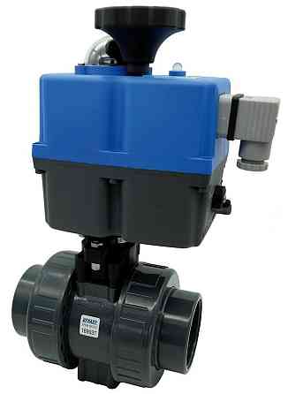 Кран шаровый с электроприводом Effast d63 мм PTFE/EPDM BDREBKY1A0630 Киев