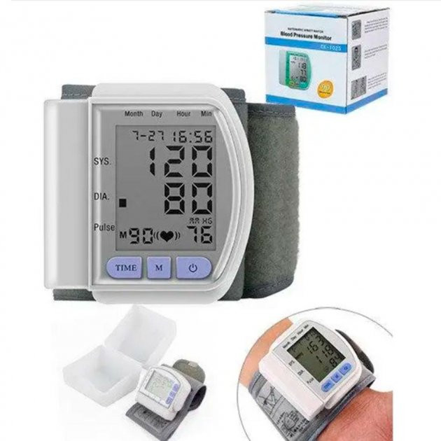 Тонометр на запястье Automatic Blood Pressure CK-102S Киев - изображение 7