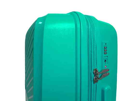 Валіза пластикова AIRTEX 280 середня бірюзова Київ