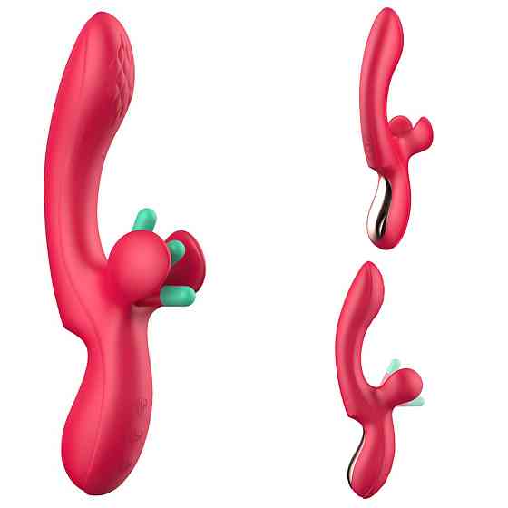 Вібратор - Erospace Sweet Play G-Spot & Critoral Flappinng Vibrator A16 Sex Aura Київ
