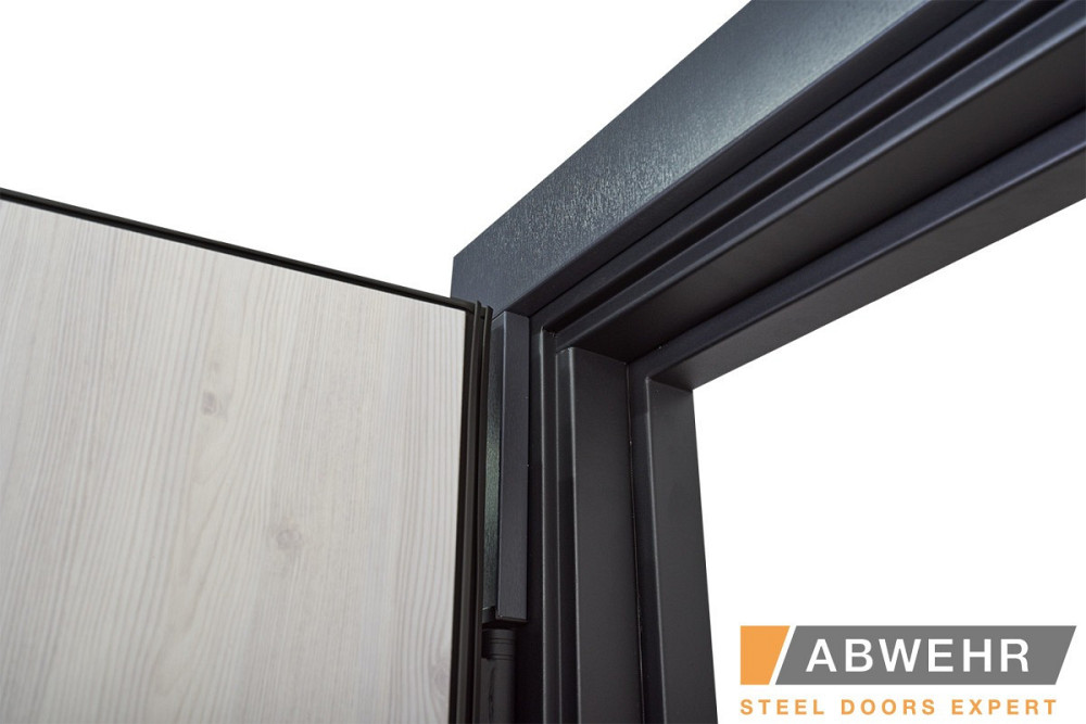 Двері вуличні, модель Tower 527 ТЕРМОРОЗРИВ 3 контура ущільнення 860 Київ - фото 6