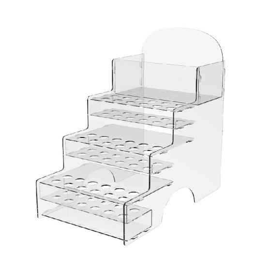 Підставка EKOSTAR для пробників и сашетів із акрила 164х284х272 Київ