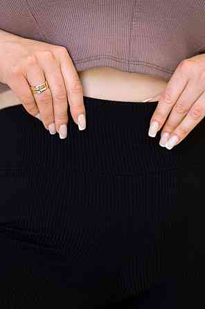 Женские велосипедки рубчик 