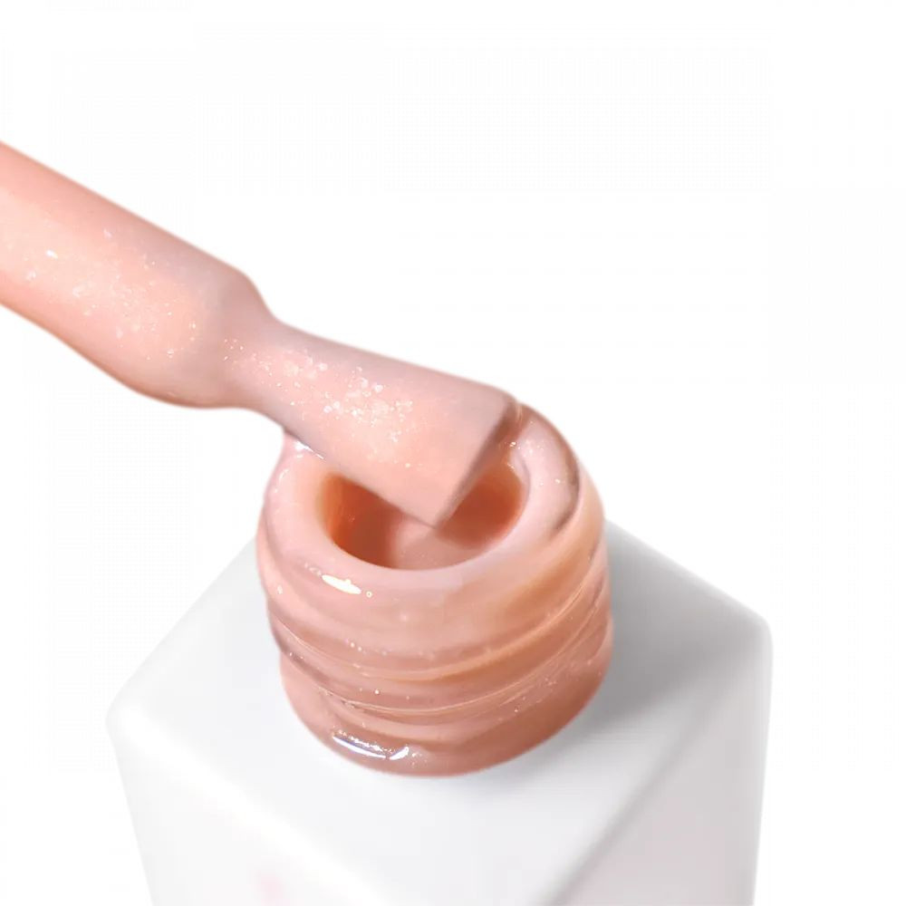 Жидкий гель для укрепления и моделирования PolyLiquid gel 10 Apricot Gleam бежевый JOIA vegan 8 мл Киев - изображение 13