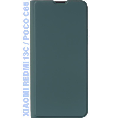 Чохол до мобільного телефона BeCover Exclusive New Style Xiaomi Redmi 13C / Poco C65 Dark Green (711195) Вінниця - фото 1