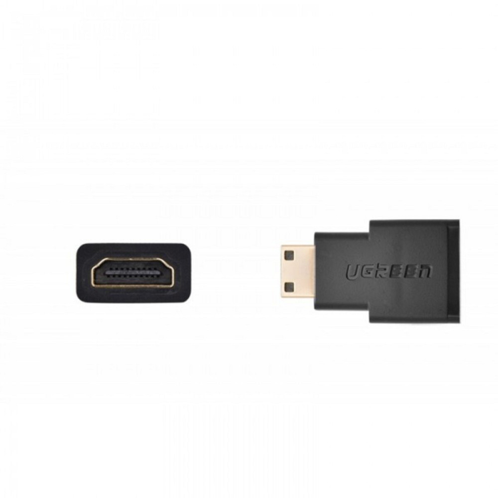 Адаптер UGREEN Mini HDMI Male to HDMI Female Adapter (Black)(UGR-20101) (UGR-20101) Київ - фото 2