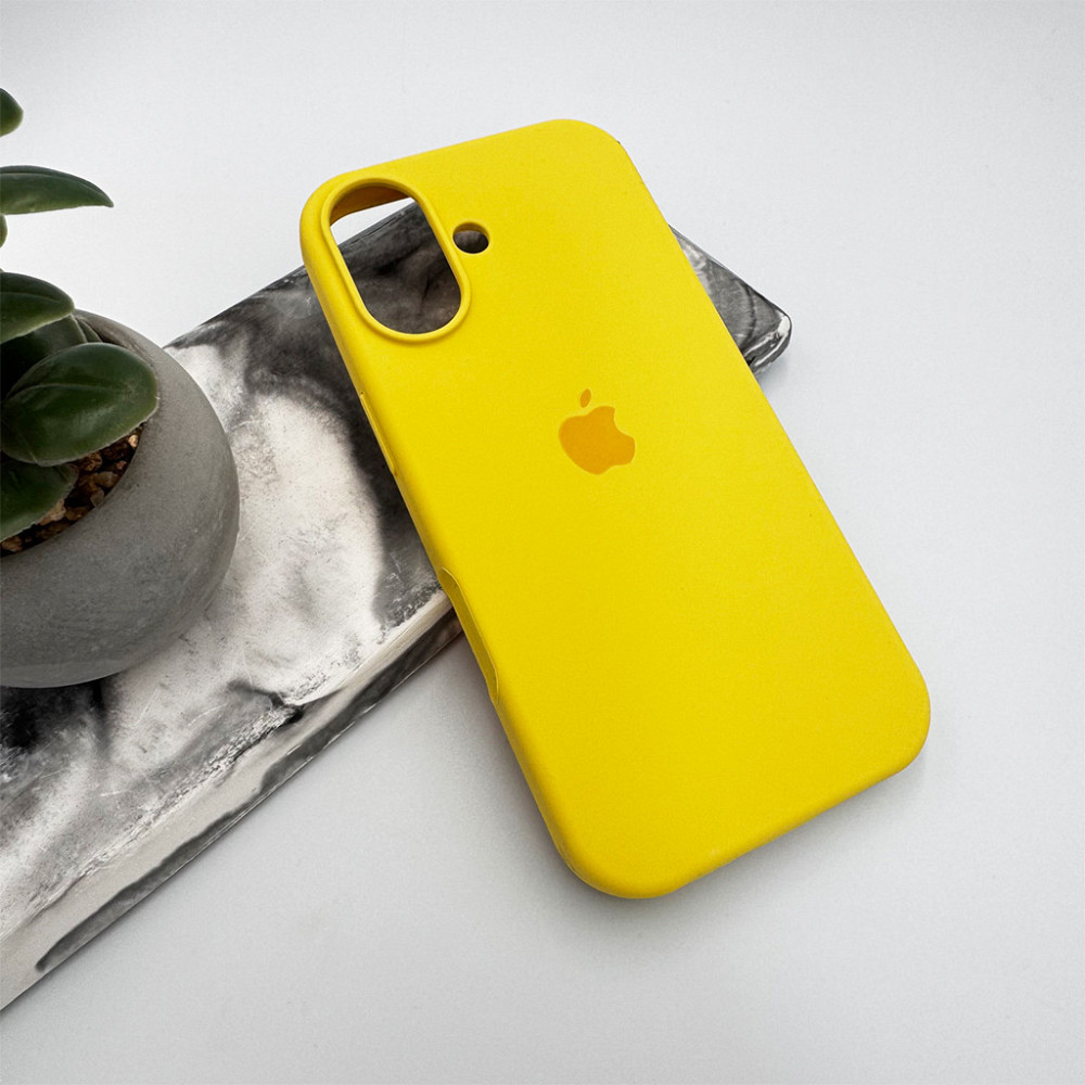 Чохол для смартфона Silicone Full Case AA Open Cam for Apple iPhone 17 33,Canary Yellow Киев - изображение 4