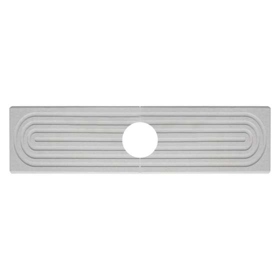 Коврик-накладка под смеситель на раковину в кухню или ванную комнату,каменный диатомитовый светло-серый Каменец-Подольский