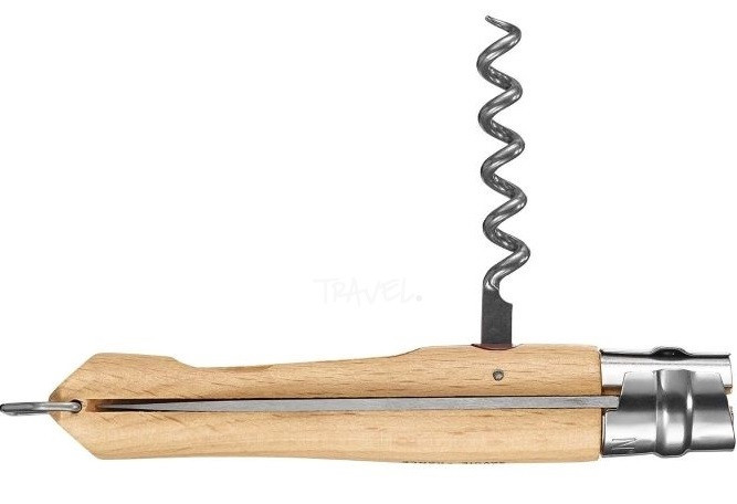 Кухонный Нож складной с штопором и открывалкой Opinel No.10 