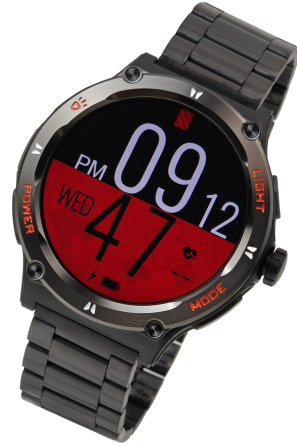 Smart Advanture Steel Black з компасом, 2 ремешка Киев