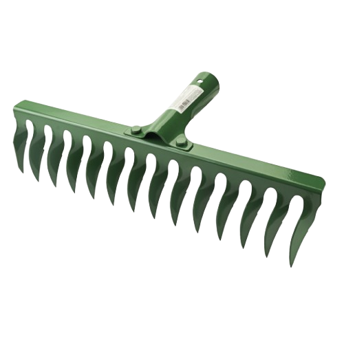 Граблі садово-городні виті 14 зубів 370*82мм заклепочне кріплення Grad Житомир