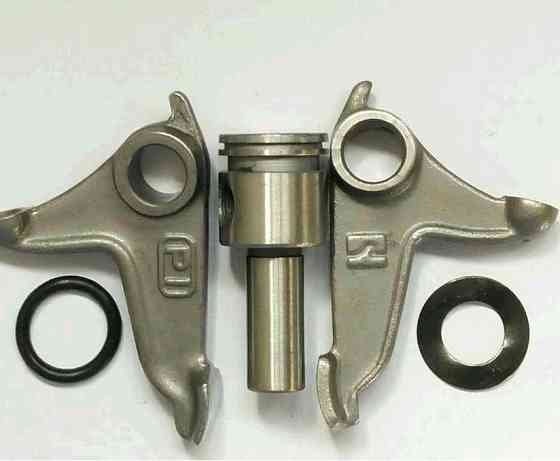 Коромысла клапанов (рокеры, пара) мотоцикл 4T CG 125/200 (нижний) (+вал) (комплект) Мукачево