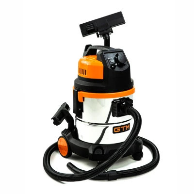 Пилосос будівельний GTM JN503 1600Вт/220В, бак 20л, сухе/вологе (JN503) Вінниця - фото 2