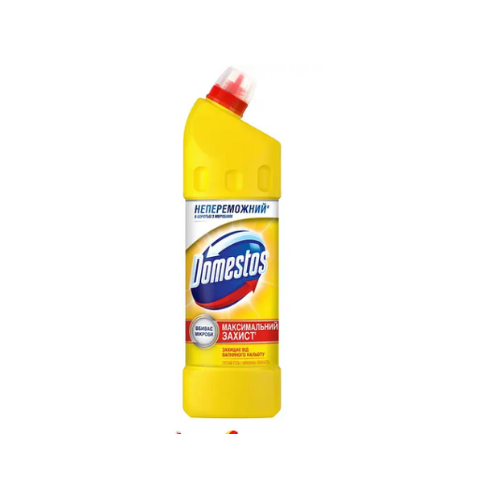 Универсальный очиститель Domestos Лимонная свежесть 1 л Киев - изображение 1