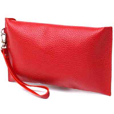 Косметичка Shvigel Кожаная тревел Красная (16417) Винница