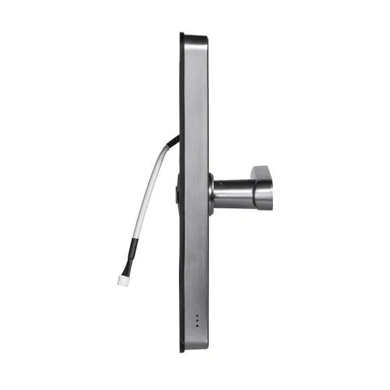 Замок біометричний автономний Trinix TRL-5405BTF Silver L/R з Bluetooth, зчитувачем відбитків пальців і карт Mifare (65-00088) Київ