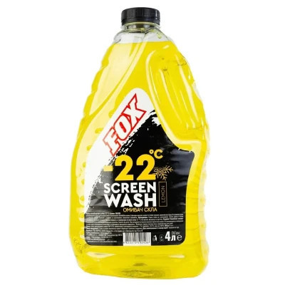Омивач автомобільний Fox ЛИМОН -22 4л (4820215592406) Вінниця - фото 1