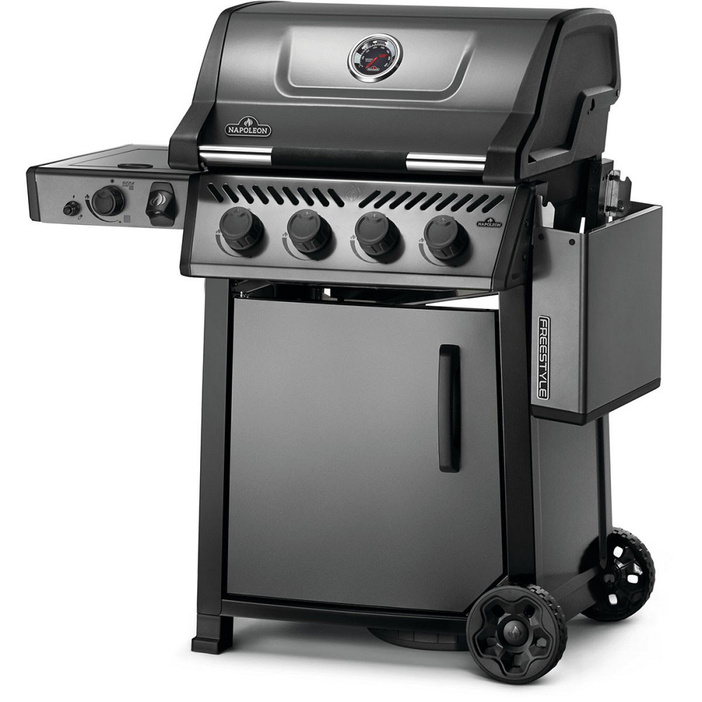 Газовый гриль Napoleon Freestyle 425 с боковой горелкой Sizzle Zone и дверцей, графитовый F425DSIBPGT-RC Код: 013122 Ровно - изображение 4