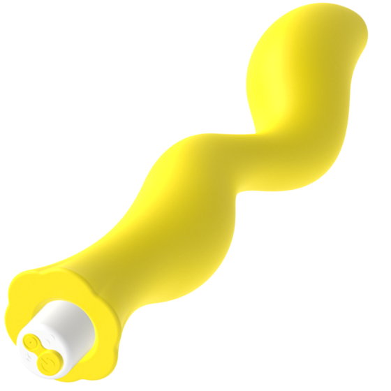 Вибратор для точки G Gavyn, жёлтый цвет G-Spot (Испания) Sex Aura Киев