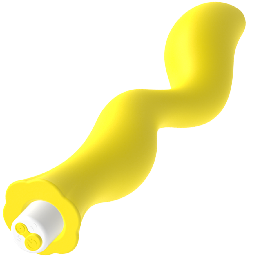 Вибратор для точки G Gavyn, жёлтый цвет G-Spot (Испания) Sex Aura Киев - изображение 2