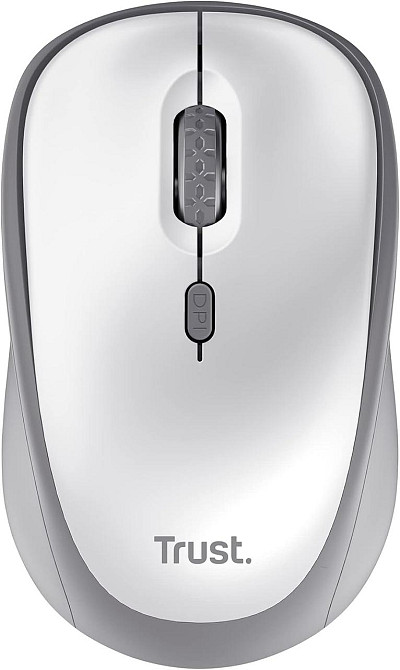 Trust Yvi Wireless Mouse 800-1600 DPI 4 Buttons White Київ - фото 9