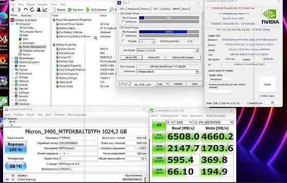 Ноутбук MSI Stealth 16 Studio i7-13620H RTX4070 32Gb. 1TB A13V. Харків