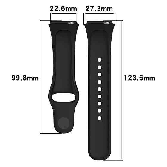 Ремінець для годинника Xiaomi Redmi Watch 3 Active / 3 Lite (Білий) Миколаїв