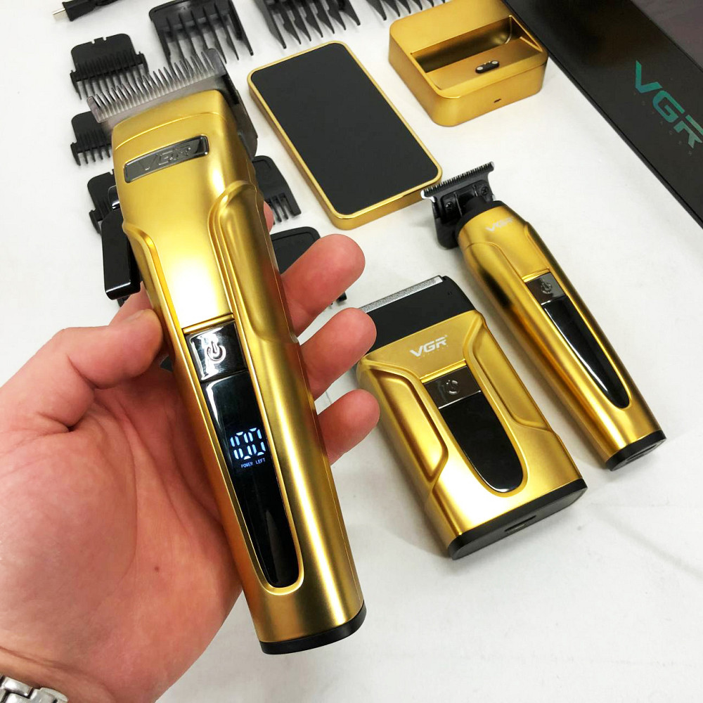 Тример для скронь VGR V-694, Машинка для стрижки волосся і потилиці Машинка стрижки окантовки PA-57 Івано-Франківськ - фото 4