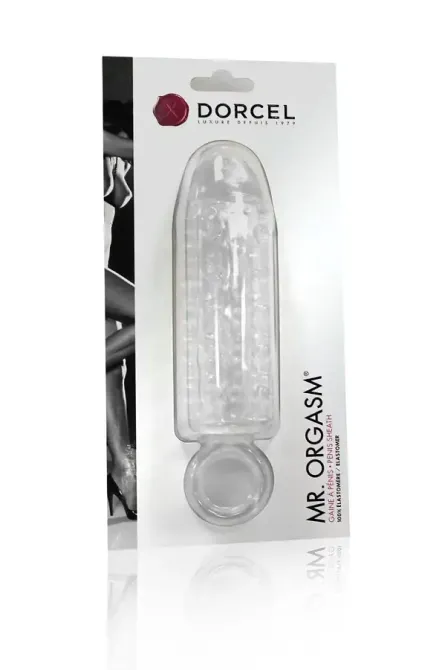 Насадка на член Dorcel Mr. Orgasm з кільцем для мошонки, ультрастімулюючий рельєф Львів - фото 3
