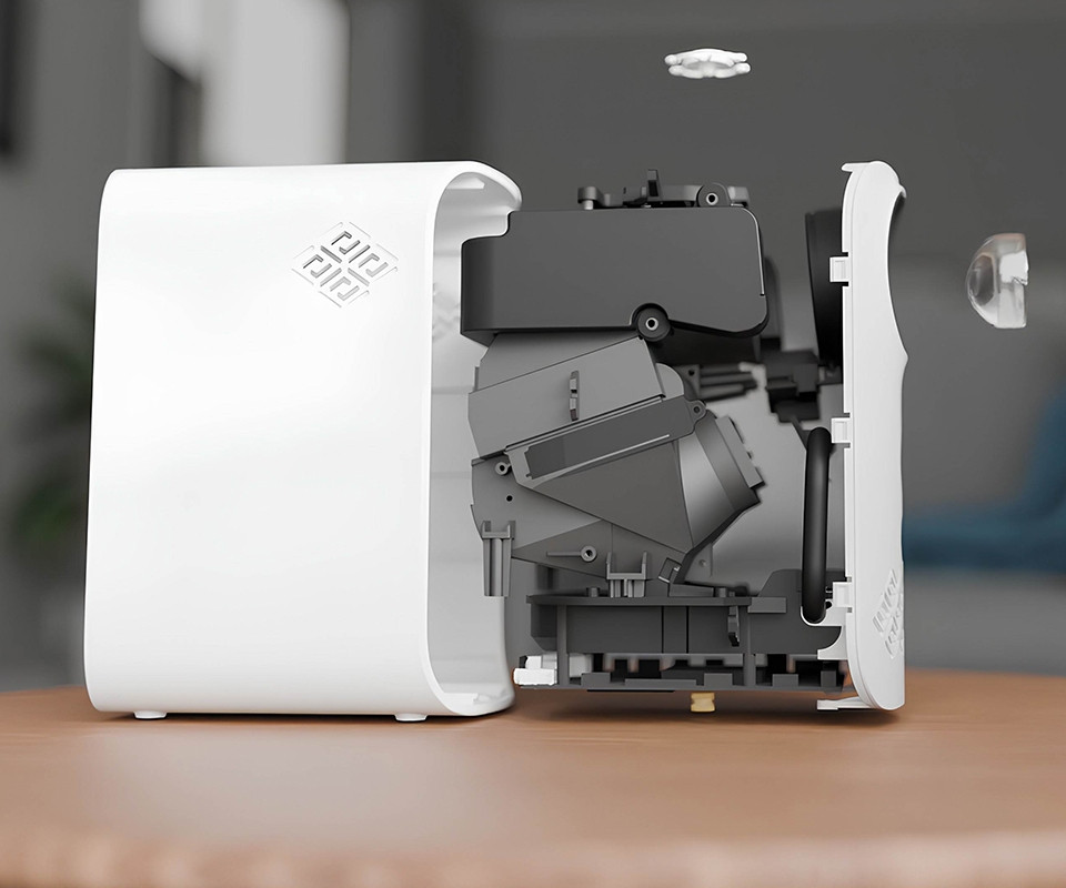 Проектор HP CC360 LED LCD FHD 220 AL 16:9 Android15 HDMI WiFi BT білий Вінниця - фото 7