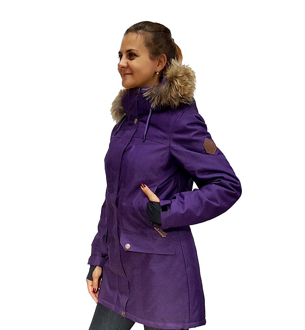 Женское зимнее пальто-парка