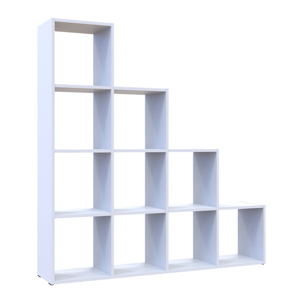 Стелаж Doros Степ 4х4 Білий відкритий 136.2х28.8х140.7 DRS-011768 (41516166) Львів - фото 6