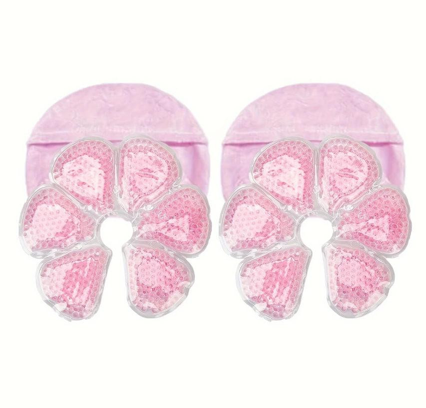 Гелеві термонакладки для грудей охолодження/зігрівання. Гелеві подушечки для грудей при лактації Київ - фото 1