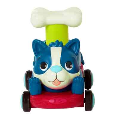 Развивающая игрушка Battat Машинка инерционная серии Лапкомобили - Песик, синий (BX2505Z) Винница
