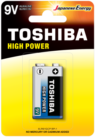 Батарейка Toshiba 6LR61GCP BP-1 (6850398) Київ
