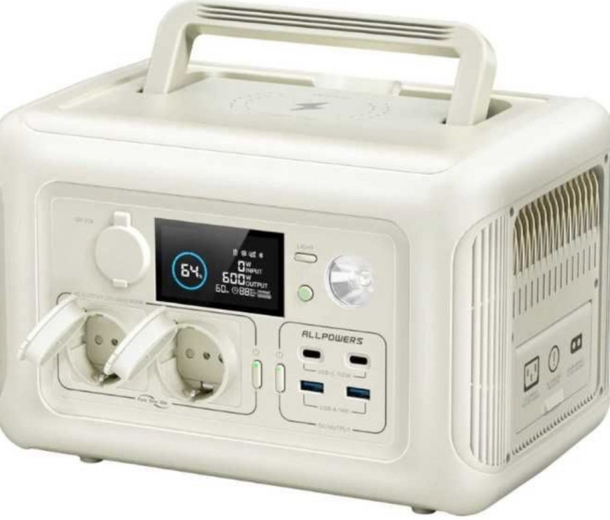 Зарядна станція ALLPOWERS R600 - потужність 600 Вт, об'єм 299 Вт*год. Харків - фото 2