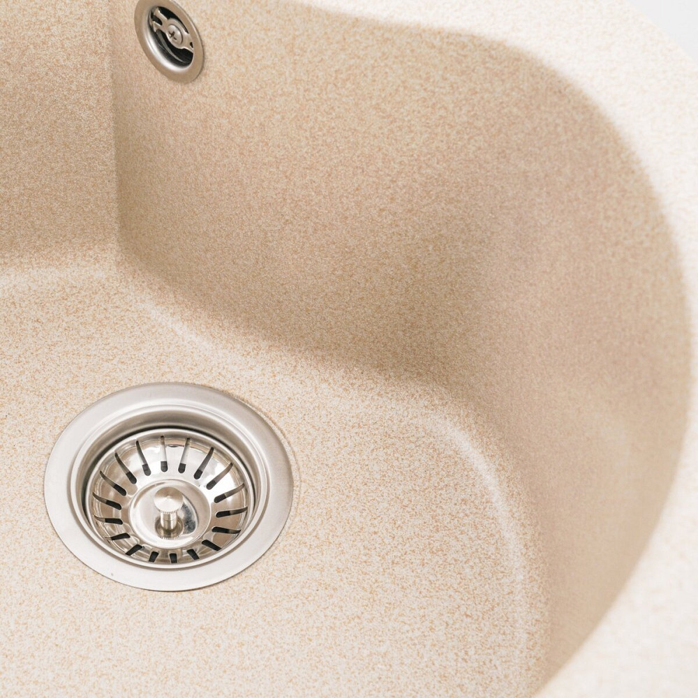 VALESO Гранітна мийка для кухні VALESO TURAS 480 матова Сафарі Киев - изображение 6