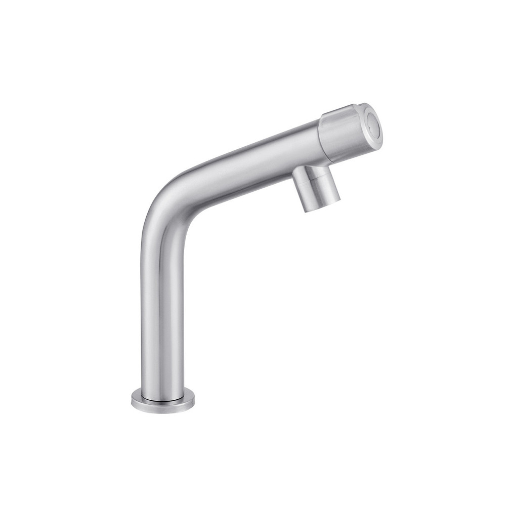 Кран на одну воду Kroner KRP Edelstahl Klassisch - ESG097 сатин Київ - фото 1