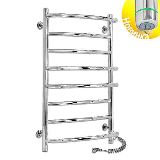 Электрический полотенцесушитель Laris Евромикс П8 500Х800 Э сенсор S3 правое подключ Киев