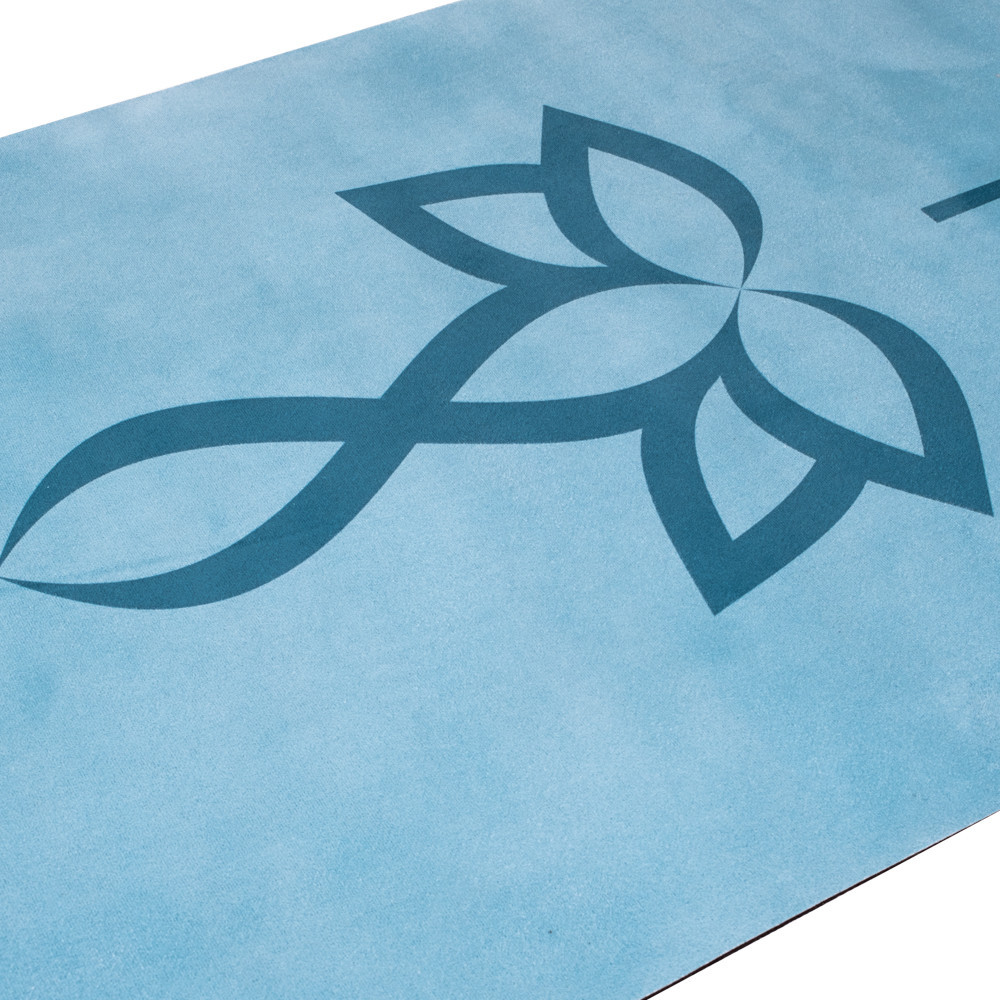 Килимок для йоги inSPORTline Padvana 183x61x0,4 см, блакитний Київ - фото 4