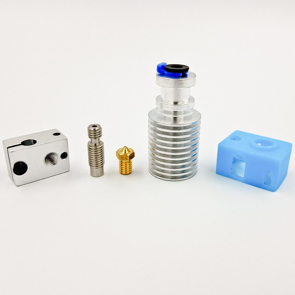 Комплект хотенда E3D V6 со стальным горлом Киев - изображение 2