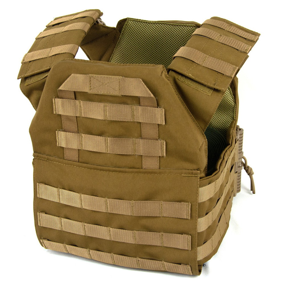 Плитоноска Койот Cordura 1000 D зі швидким скиданням Запоріжжя - фото 2