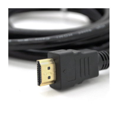 Кабель мультимедійний HDMI M to HDMI M 2.0m V1.4 1080P black Ritar (HDMI(M)/(M)V1.4-2m-94P) Вінниця - фото 1