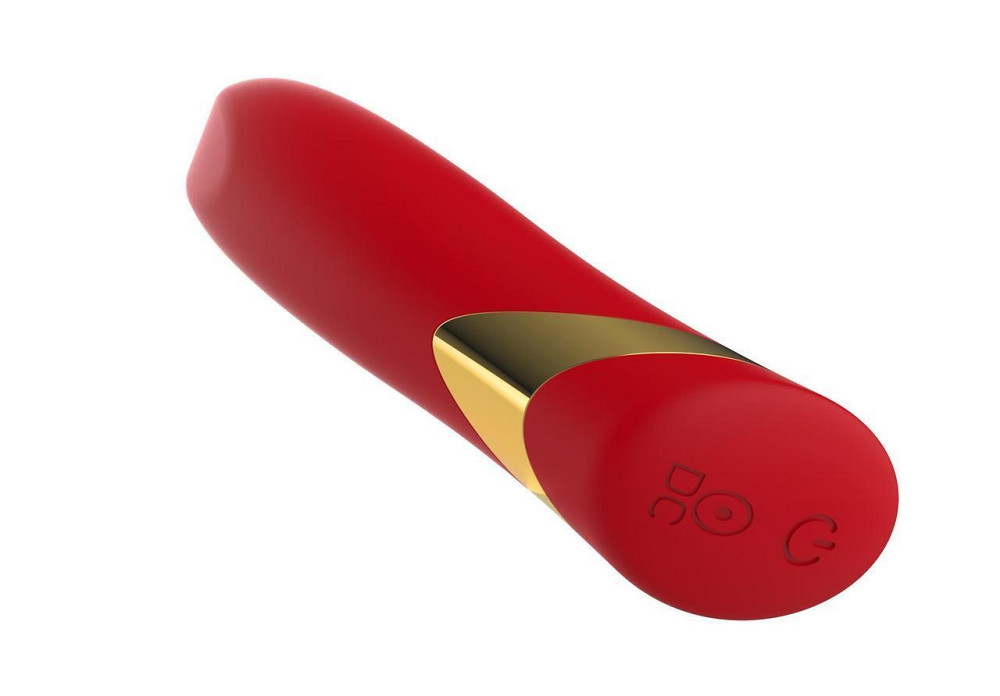 Міні-вібратор - Lipstick Bullet Red Sex Aura Київ - фото 1