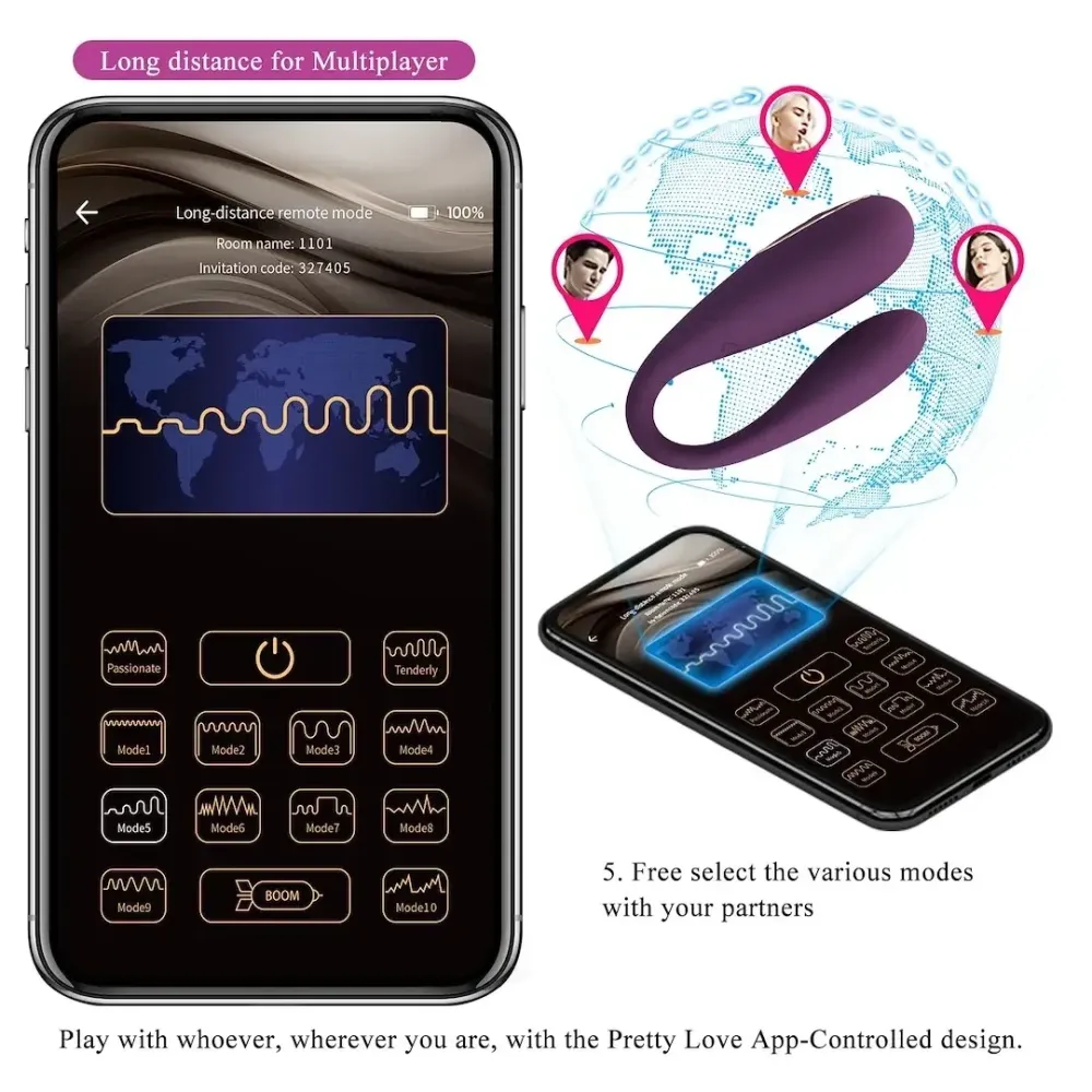 Вибратор-смарт AUGUST (We-Vibe) фиолетовый Sex Aura Киев - изображение 5