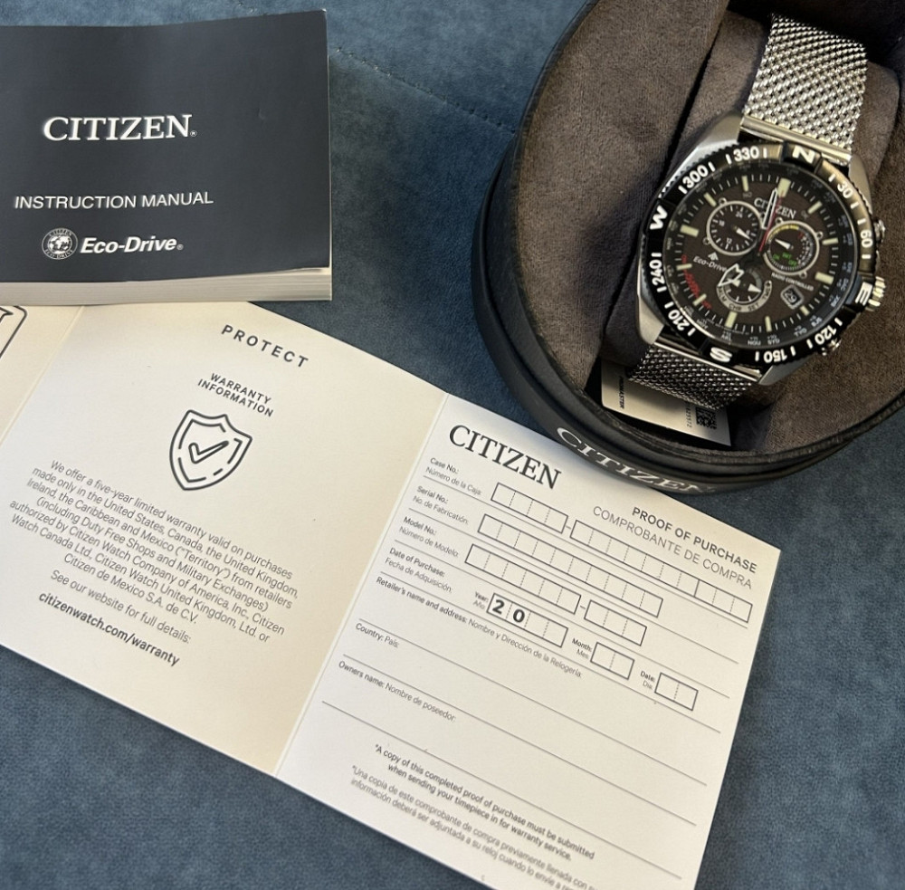 Мужские Citizen Promaster Sky radio controlled chrono Киев - изображение 8