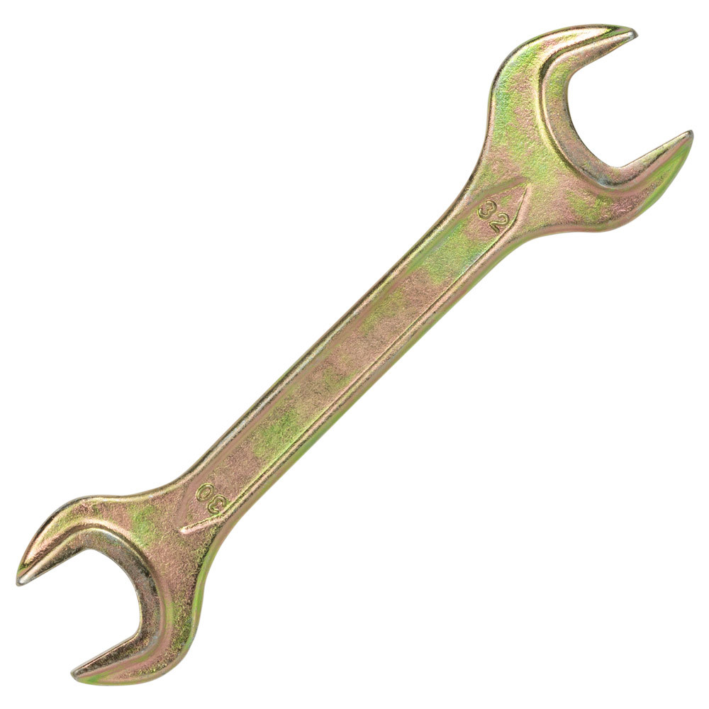 Sigma Ключ рожковый 30×32мм желтый цинк SIGMA (6025321) Коломыя - изображение 2