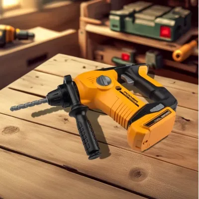 Ігровий набір Otamanko дриль на батарейках із 4 насадками жовта (T016A) Вінниця - фото 2