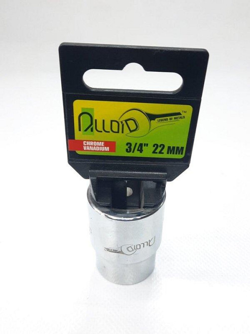 Головка торцева 3/4&quot; 22мм Alloid Вінниця - фото 1