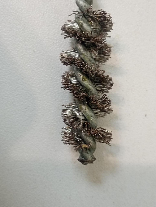 Йоржик дротяний жорсткий N512 з дерев'яною ручкою загальною довжиною 160мм довжиною йоржика 30мм діаметром 12мм 12 Киев - изображение 2